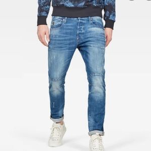 G Star 34/34 Biwes 3D Slim Jeans EUC